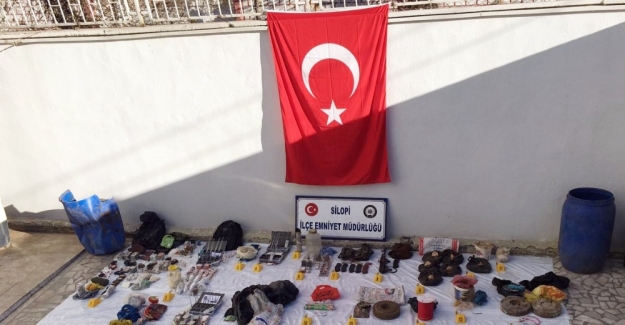 PKK’ya ait çok sayıda mühimmat ele geçirildi