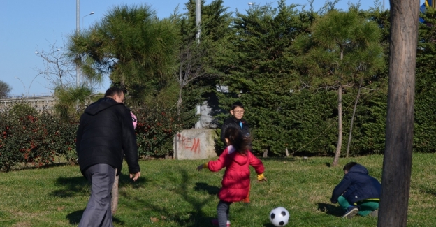 Yurtta kar var Trabzon’da yazdan kalma günler