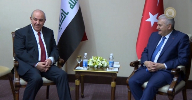 Yıldırım Irak Cumhurbaşkanı Yardımcısı ile görüştü