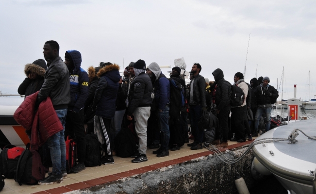 161 kaçak göçmen yakalandı