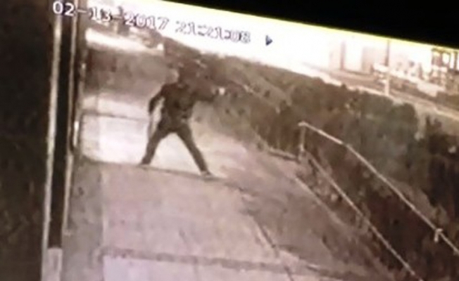 ATM saldırganı güvenlik kamerasında