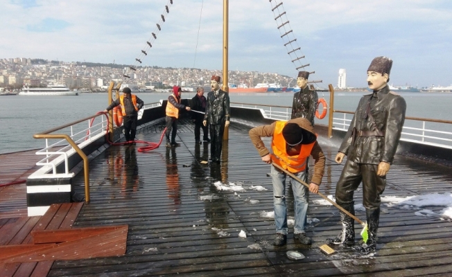 Samsun Büyükşehir Belediyesi'nden “heykel” yalanlaması