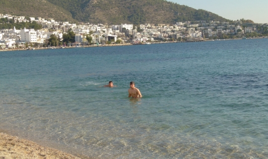 Bodrum’da yazı aratmayan görüntüler