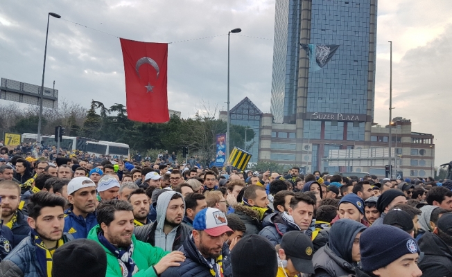 Fenerbahçe taraftarı Vodafone Arena’da