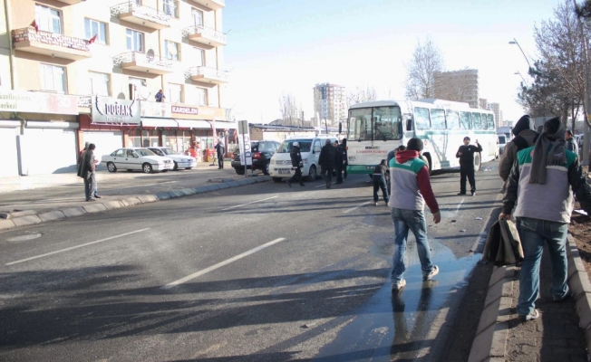 Kayseri’de 11 araç birbirine girdi