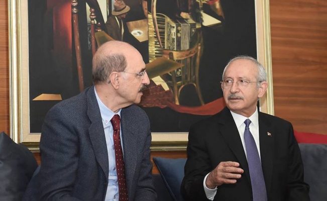 Kılıçdaroğlu, gazeteci Hüsnü Mahalli ile bir araya geldi