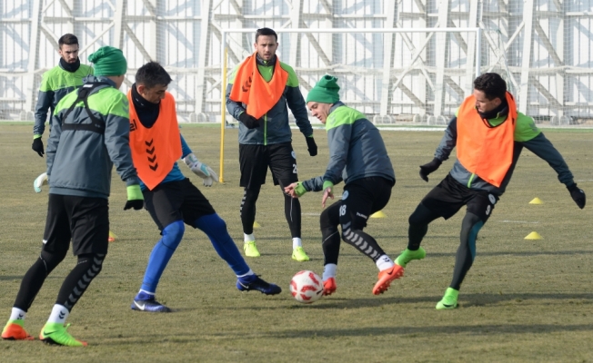 Konyaspor kupa hazırlıklarını sürdürdü