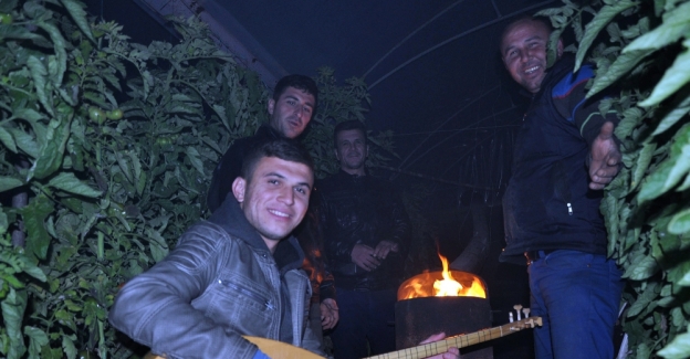 Mersin'de sazlı sözlü zirai don nöbeti - İZLE
