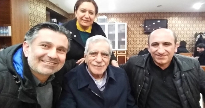 Tahliye edilen Ahmet Türk'ğn ilk durağı