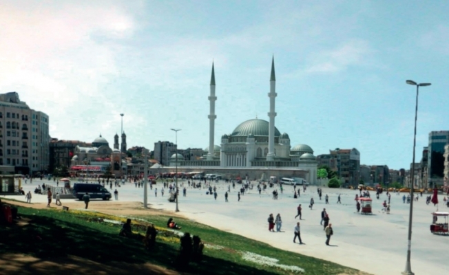 Taksim’de cami için ilk kazma yarın vuruluyor