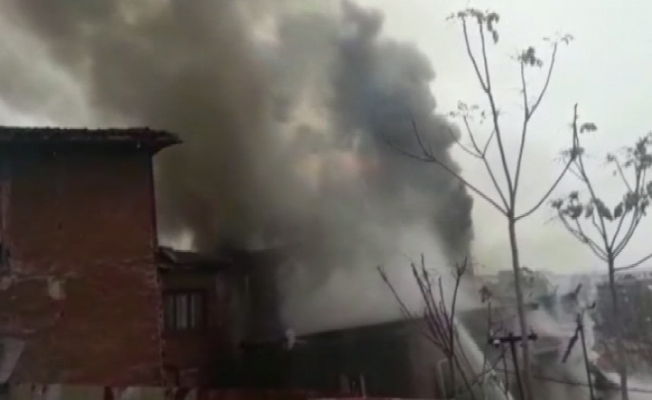 Ankara Ulus’ta yangın