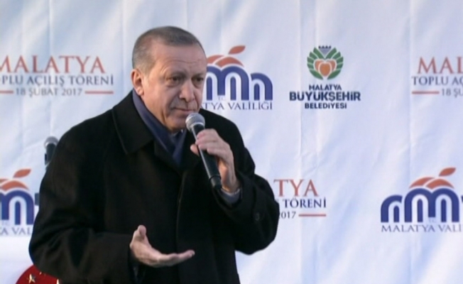 Cumhurbaşkanı Erdoğan: