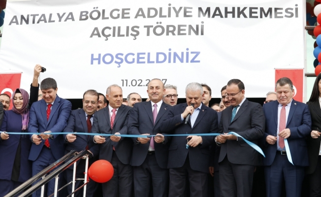 Yıldırım Antalya İstinaf Mahkemesi binasını hizmete açtı