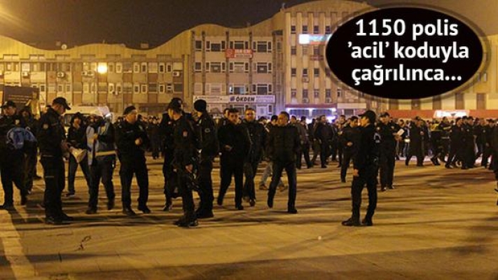1150 polis ’acil’ koduyla çağrılınca bir kent ayaklandı