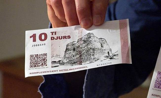 Danimarka’da bir ada kendi parasını bastı