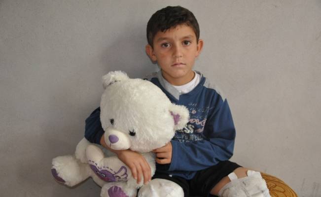 İki bacağı kopan Abdulbasit’in hayali çocuk doktoru olmak