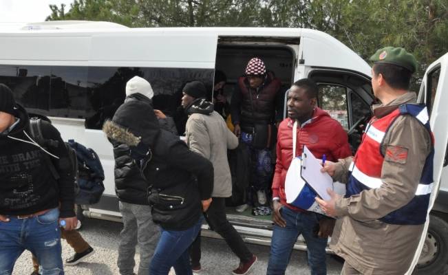 Yunanistan'a kaçmak isteyen 89 kişi yakalandı !