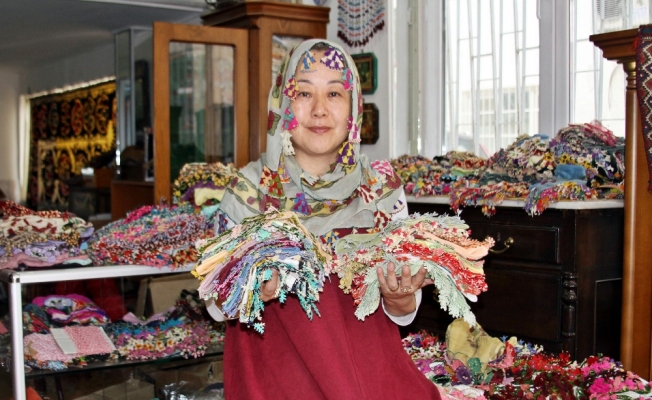 Japon gelin, yüzlerce yıllık Türk kültürüne sahip çıkıyor