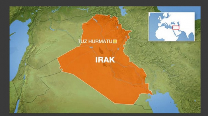Irak'ta Türkmen Reform Partisi minibüsünü taradılar