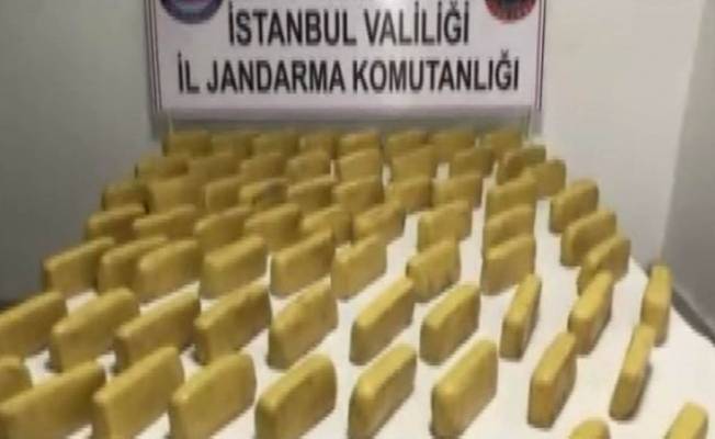 İstanbul’da 41 kilo uyuşturucu ele geçirildi