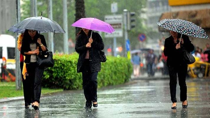 Meteoroloji'den dört ile kuvvetli yağış uyarısı