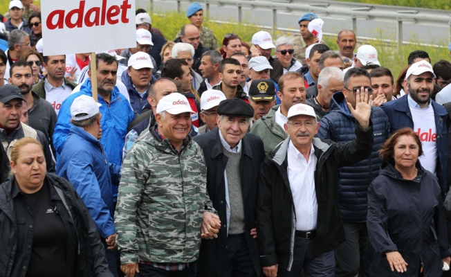 Adalet Yürüyüşü'ndeki Kılıçdaroğlu grup toplantısında ne dedi?