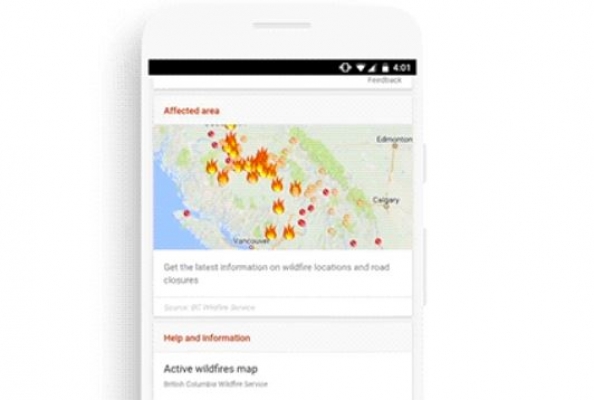 Google SOS Uyarıları, kriz anlarında yardımcı olacak
