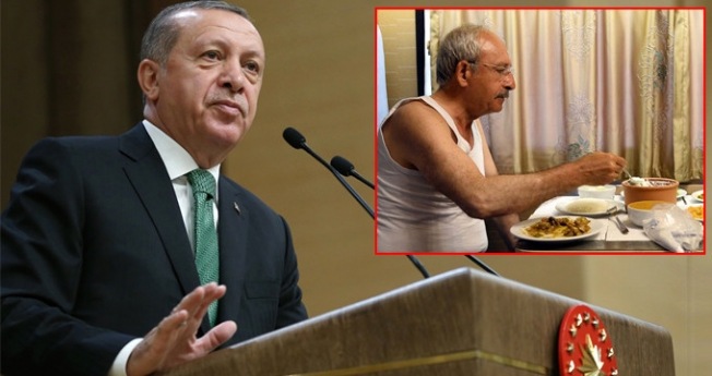 Kılıçdaroğlu'nun atletli fotoğrafına Erdoğan yorumu