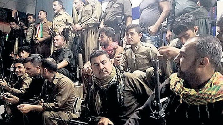 500 PKK'lı terörist Kerkük'te törenle karşılandı