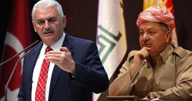 Başbakan Yıldırım'dan Barzani'ye rest: Askere seçenek de masada