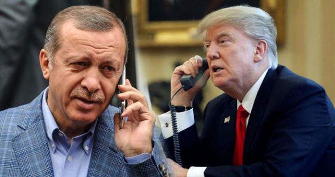 Erdoğan, Trump'la yaptığı telefon görüşmesinde ne konuştu?
