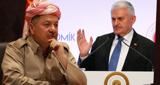 Başbakan'dan Barzani'ye: Niye Türkiye'yi dinlemedin