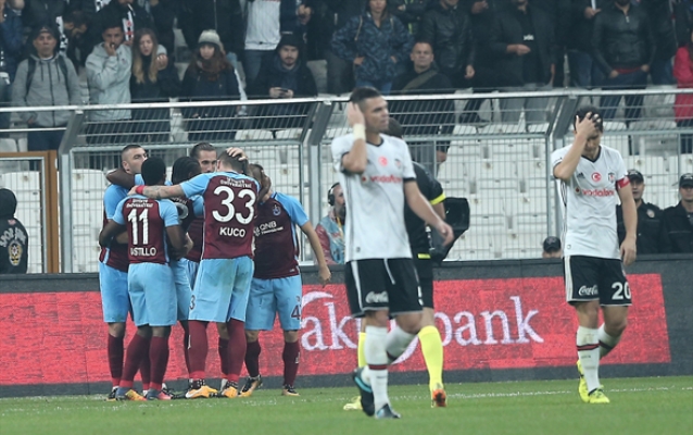 Beşiktaş Trabzonspor maçında gol düellosu