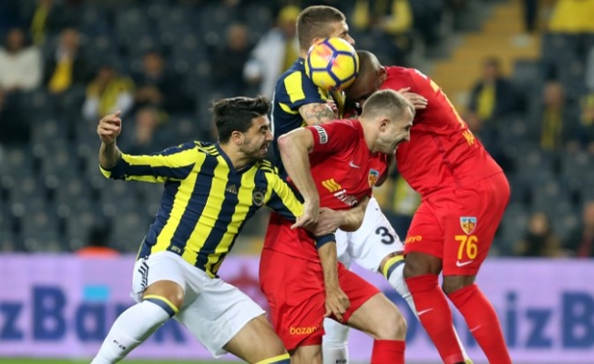 Fenerbahçe, Kayserispor maçında 6 gol atıldı