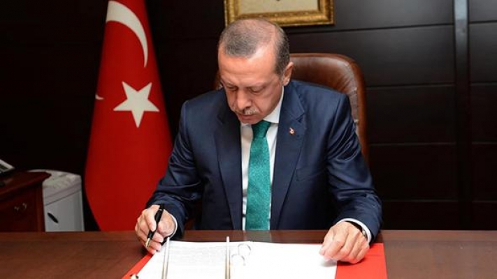 Cumhurbaşkanı Erdoğan, dört üniversiteye rektör ataması yaptı