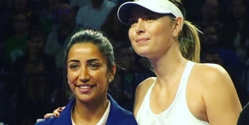 Maria Sharapova, Çağla Büyükakçay'ı mağlup etti