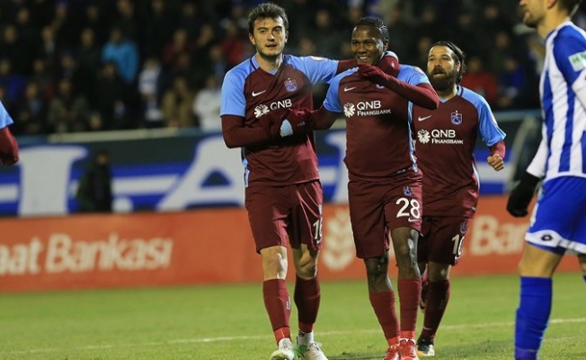 Trabzonspor, Büyükşehir Belediye Erzurumspor 4 golle geçti
