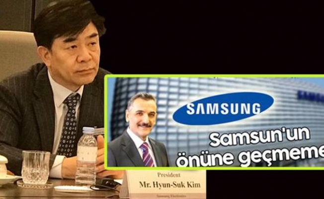Samsung Samsun'a selam söyledi!