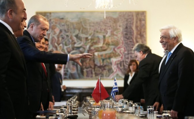 Yunanistan Cumhurbaşkanı Erdoğan'ı konuşuyor