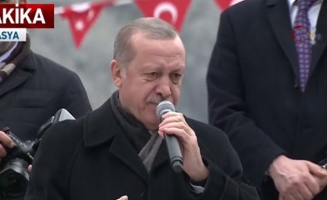 Cumhurbaşkanı Erdoğan: Türkiye'deki Suriyeliler Afrin'e, İdlib'e dönecek