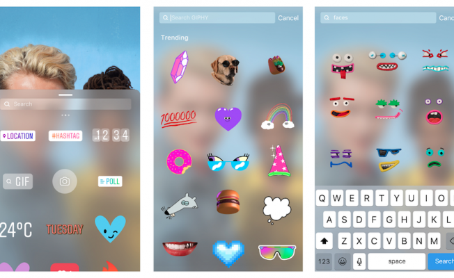 Instagram Hikayeler'e GIF özelliği ekledi