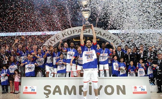 Türkiye Kupası şampiyonu Anadolu Efes oldu