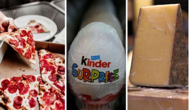 Fransa'da Nestle'nin pizzası Ferroro'nun Kinder Sürprizi toplatıldı