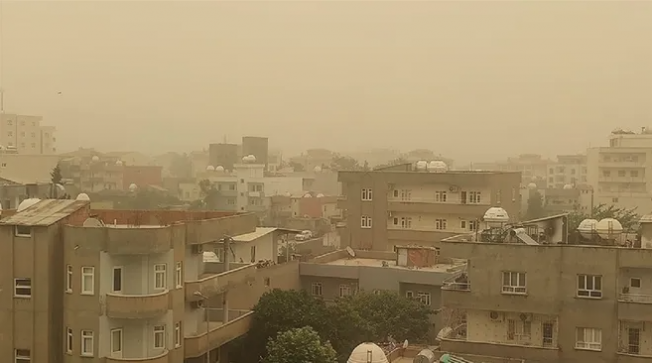 Meteoroloji'den Suriye kaynaklı toz taşınımı uyarısı