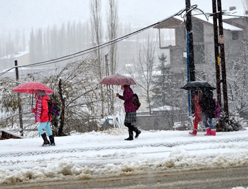 Kar bastırdı bu illerde okullar tatil edildi