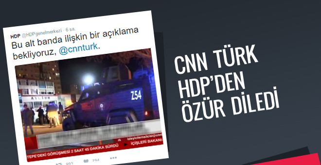 CNN Türk'ten HDP'ye 