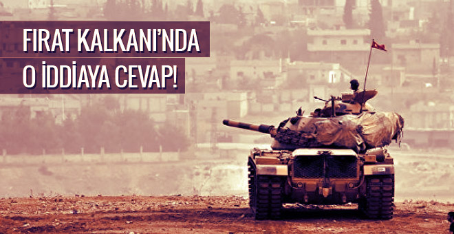 Milli Savunma Bakanlığı'ndan Fırat Kalkanı açıklaması