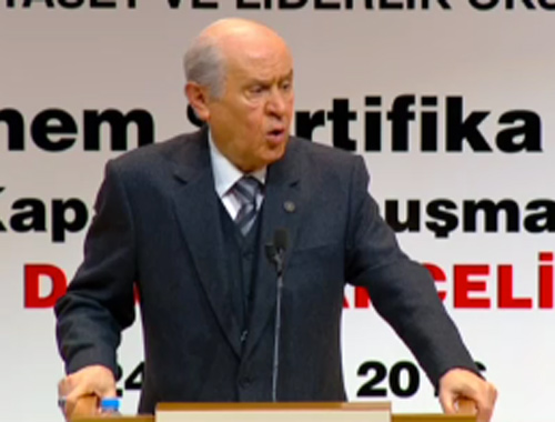 Bahçeli: El Bab'dan boş dönersek Diyarbakır'ı riske atarız